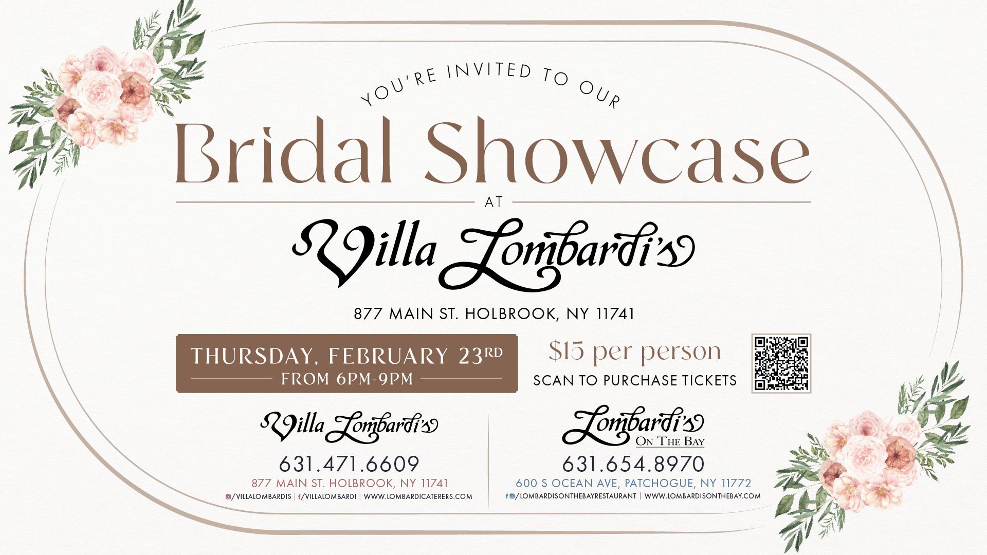 Lombardi’s Caterers Bridal Showcase